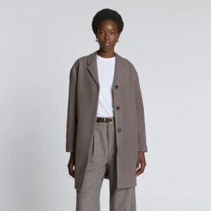 Everlane The Italian Rewool Cocoon Coat NWT